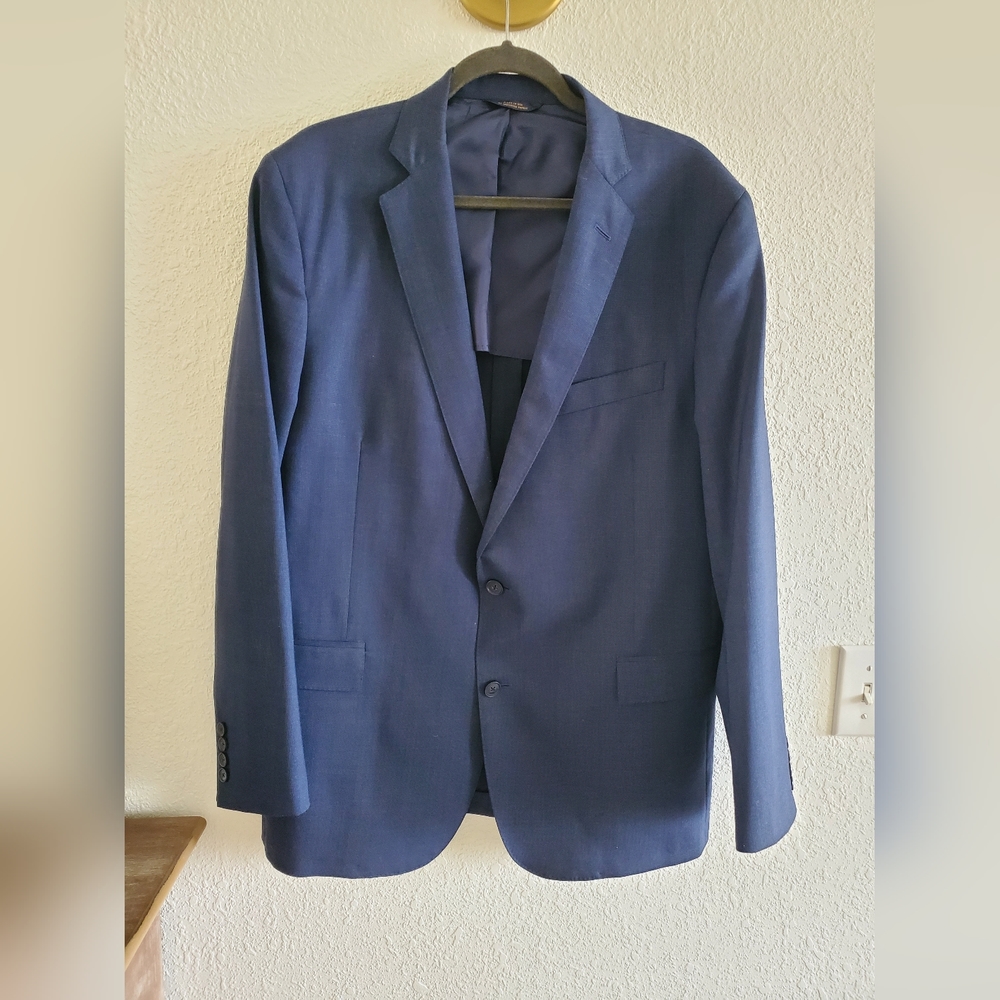 Brooks Brothers 1818 Regent UNION MADE in USA Wool Blazer Sports Coat 44L W38